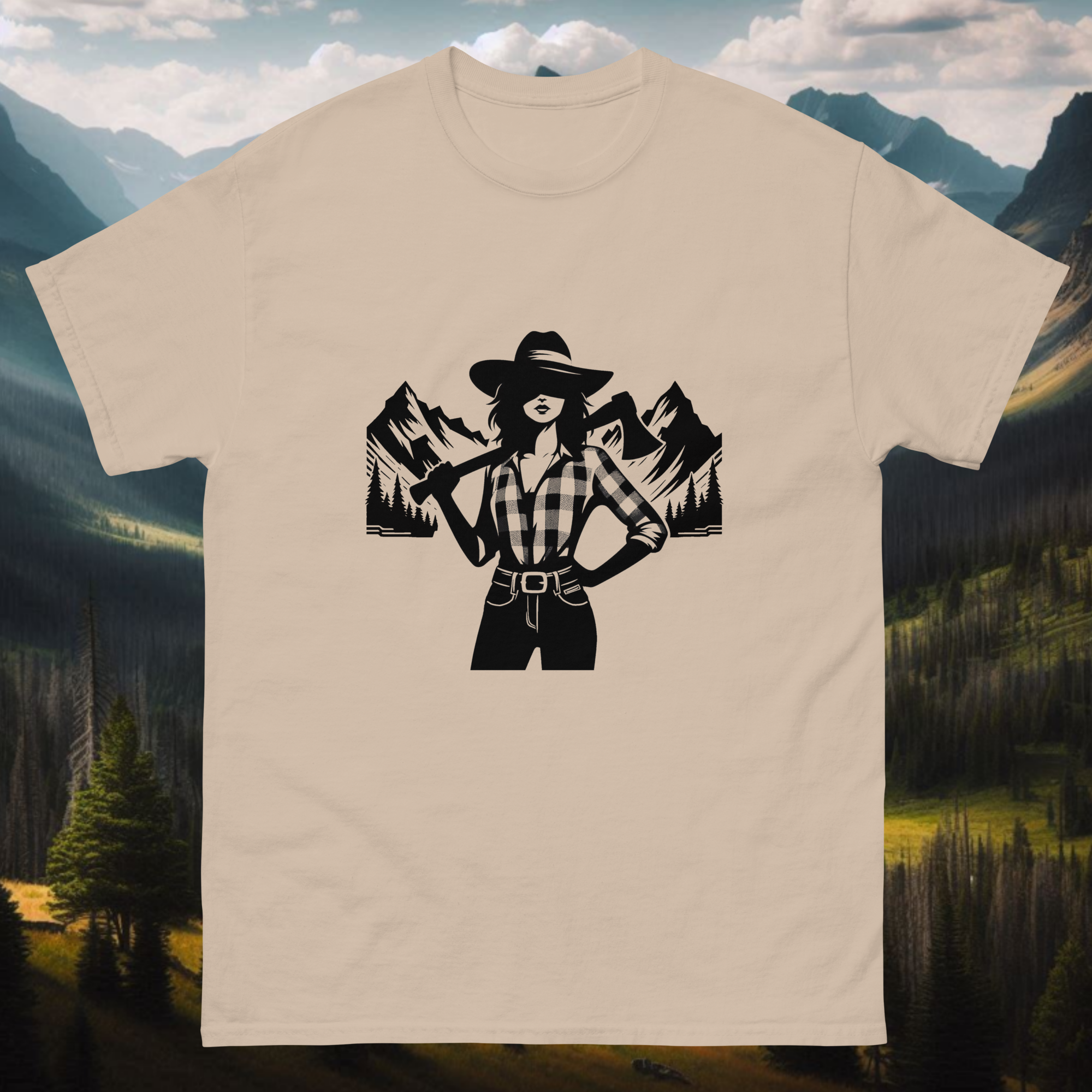 Mountain Lumber Jill t-shirt